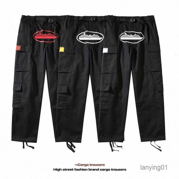 pants mens corteiz trousers street wear hip hop printed pant military retro multi pockets straight loose overalls trouser, Black
pants mens corteiz trousers street wear hip hop printed pant military retro multi pockets straight loose overalls trouser, Black