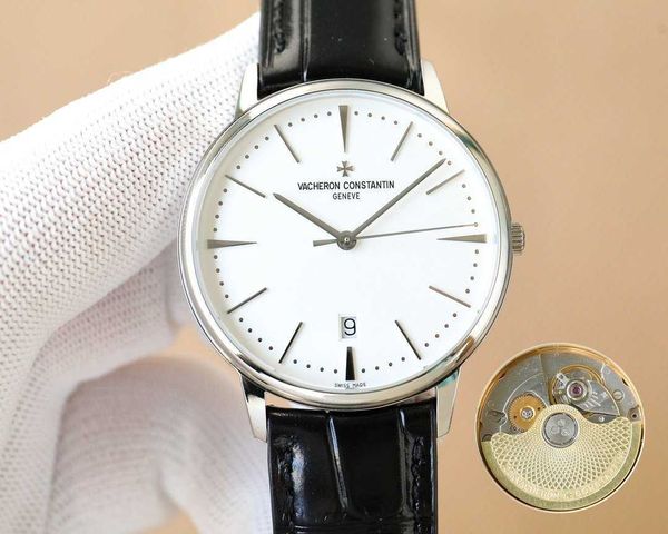 formal classic luxury wrist watches v c 81180 with date luxu 40mm concise steady first-choice gift iced out movement watch colors 3p, Slivery;brown
formal classic luxury wrist watches v c 81180 with date luxu 40mm concise steady first-choice gift iced out movement watch colors 3p, Slivery;brown