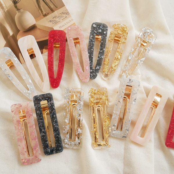 women girls acrylic hollow geometric rectangle hair clips tin foil sequins hairpins barrettes headbands hair accessories, Slivery;white
women girls acrylic hollow geometric rectangle hair clips tin foil sequins hairpins barrettes headbands hair accessories, Slivery;white