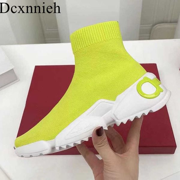 2023 flat thick sole sock boots women knitting elastic monochrome platform ankle botas spring autumn breathable casual shoes
2023 flat thick sole sock boots women knitting elastic monochrome platform ankle botas spring autumn breathable casual shoes
