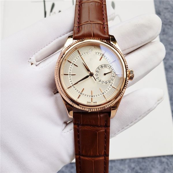 luxury men's automatic mechanical 40mm watch casual belt calendar sapphire high fashion watch, Slivery;golden
luxury men's automatic mechanical 40mm watch casual belt calendar sapphire high fashion watch, Slivery;golden
