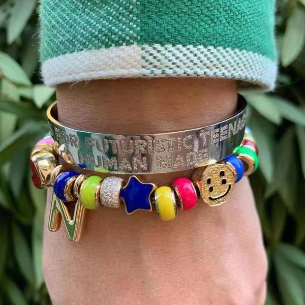 cpfm multi element star love kanye men and women bracelet handmade enamel inlaid diamond hip hop street rap accessories bracelet, Black
cpfm multi element star love kanye men and women bracelet handmade enamel inlaid diamond hip hop street rap accessories bracelet, Black