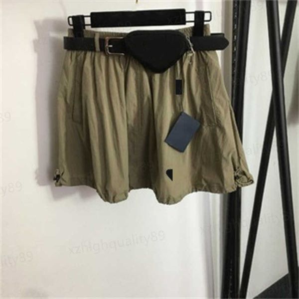 summer mini skirts letter logo triangle decoration belt zipper waist bag short half skirt with lining luxury cotton fabric skirt designer wo, Black
summer mini skirts letter logo triangle decoration belt zipper waist bag short half skirt with lining luxury cotton fabric skirt designer wo, Black