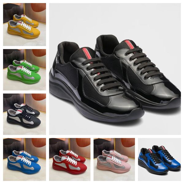 famous brand men america's cup sneakers shoes technical fabric calf leather man mesh breathable casual walking discount footwear eu38-4, Black
famous brand men america's cup sneakers shoes technical fabric calf leather man mesh breathable casual walking discount footwear eu38-4, Black