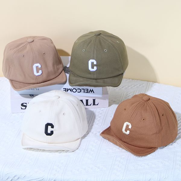 summer new baby c letter cap kids boys girls adjustable baseball caps soft children peaked cap newborn infant sun hat bonnet, Yellow
summer new baby c letter cap kids boys girls adjustable baseball caps soft children peaked cap newborn infant sun hat bonnet, Yellow