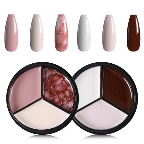 buriburi 3 in 1 solid gel nail polish pudding gel polish palette uv soaking gel for nail salon starter nail kit 3s1024, Red;pink
buriburi 3 in 1 solid gel nail polish pudding gel polish palette uv soaking gel for nail salon starter nail kit 3s1024, Red;pink