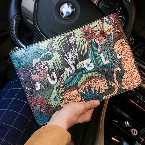 evening bags fashion animal print men's clutch bags pu leather day clutches envelope handbags casual travel ipad wallet j230609
evening bags fashion animal print men's clutch bags pu leather day clutches envelope handbags casual travel ipad wallet j230609
