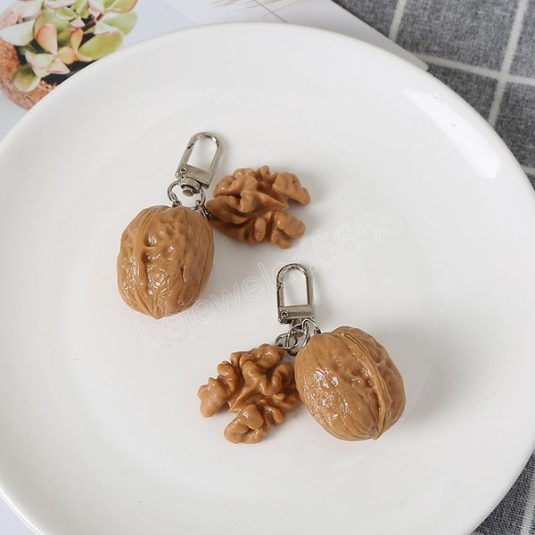 creative cartoon simulated walnut nut model geometric keychain for women girls food series car bag accessories key ring, Silver
creative cartoon simulated walnut nut model geometric keychain for women girls food series car bag accessories key ring, Silver