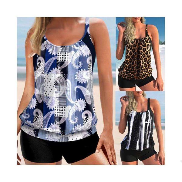 large size swimwear tankini sweater style covering belly thin spaghetti strap floral print multi color split boxer, White;black
large size swimwear tankini sweater style covering belly thin spaghetti strap floral print multi color split boxer, White;black
