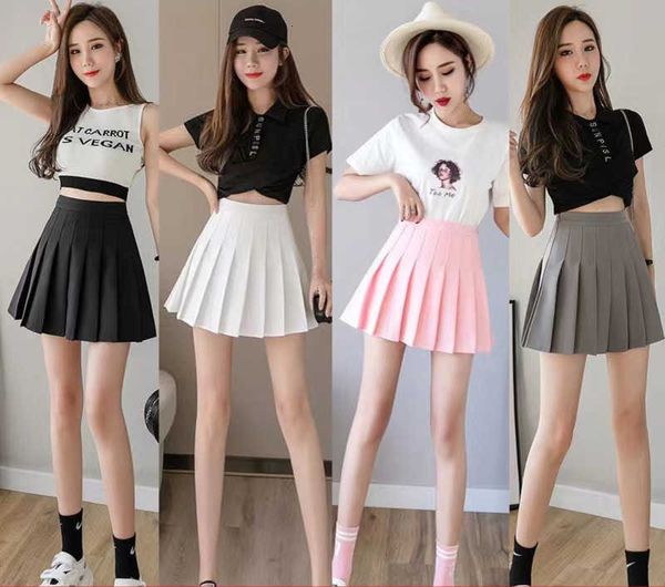 pleated short skirt women's autumn high waist a-line appears slim and small college style anti strapping half length, Black
pleated short skirt women's autumn high waist a-line appears slim and small college style anti strapping half length, Black