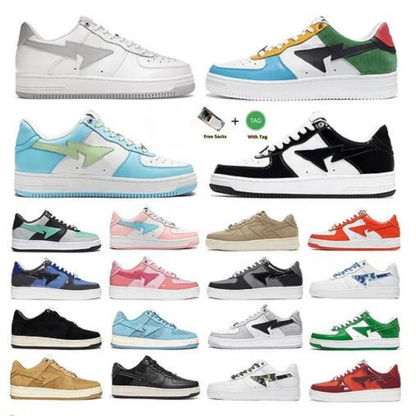 bapestas sk8 sta mens running shoes jjjjound pastel pink patent leather camo combo green black white suede tokyo suede heel beige men women
bapestas sk8 sta mens running shoes jjjjound pastel pink patent leather camo combo green black white suede tokyo suede heel beige men women