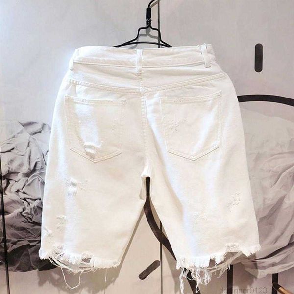 white jeans shorts men all-match fashion ripped hole slim stretch shorts streetwear hip hop denim shorts for men, White;black
white jeans shorts men all-match fashion ripped hole slim stretch shorts streetwear hip hop denim shorts for men, White;black