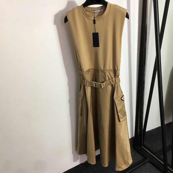 waist belt women dresses sleeveless vest dress fashion big pocket designer dress 2 colors casual long skirts clothing, Black
waist belt women dresses sleeveless vest dress fashion big pocket designer dress 2 colors casual long skirts clothing, Black