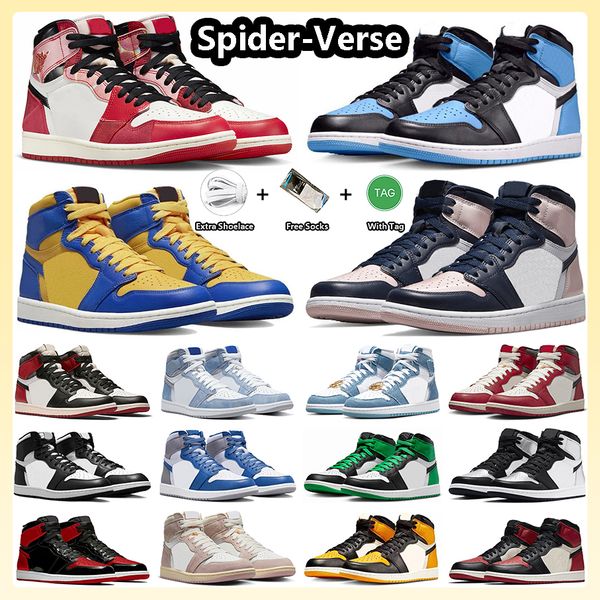 jumpman 1 1s basketball shoes spider-verse spiderverse unc toe craft reverse laney washed pink lost and found lucky green patent bred true b
jumpman 1 1s basketball shoes spider-verse spiderverse unc toe craft reverse laney washed pink lost and found lucky green patent bred true b