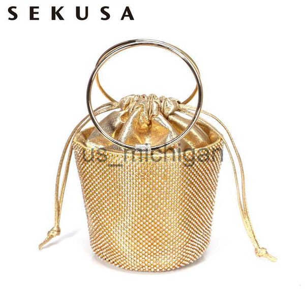 evening bags sekusa new design women evening bags rhinestones bucket ladies clutch purse ladies handbags j230609
evening bags sekusa new design women evening bags rhinestones bucket ladies clutch purse ladies handbags j230609
