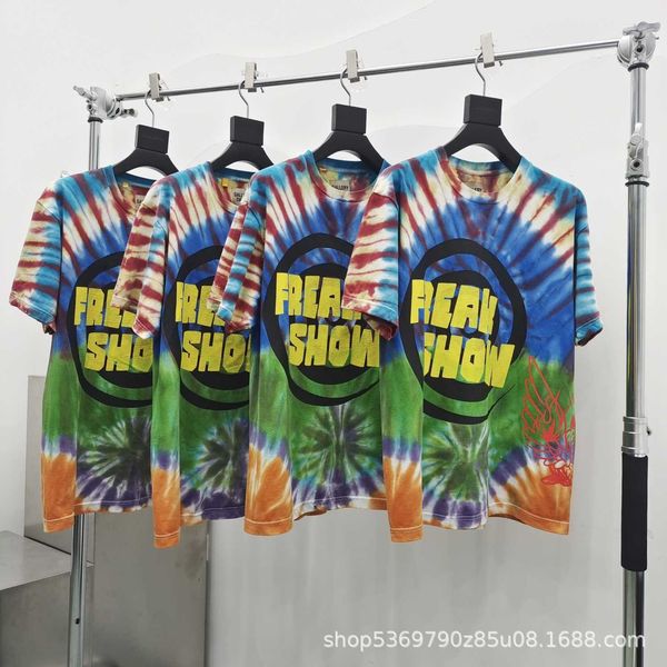 wholesale designer t shirt for sale g allery d ept high street colorful hand tie dyed anti war printed short sleeve t shirt, White;black
wholesale designer t shirt for sale g allery d ept high street colorful hand tie dyed anti war printed short sleeve t shirt, White;black