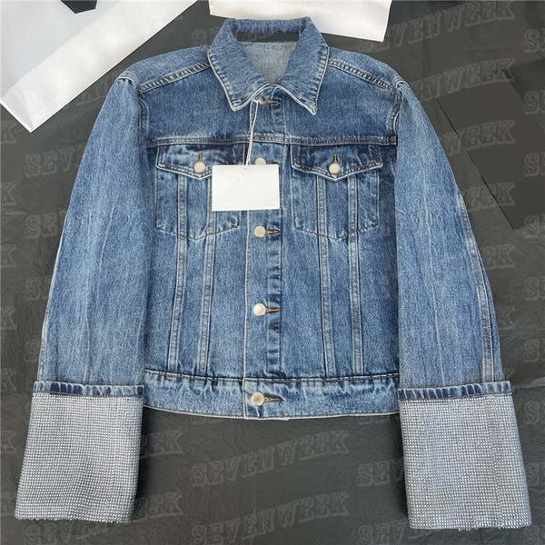 womens designers denim jackets casual coats luxury rhinestone cuffs jacket brand fashion outwear, Black;brown
womens designers denim jackets casual coats luxury rhinestone cuffs jacket brand fashion outwear, Black;brown