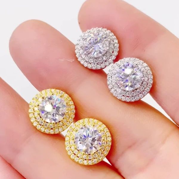 passed test moissanite earrings diamond charm jewelry s925 silver men and women classic earrings, Golden;silver
passed test moissanite earrings diamond charm jewelry s925 silver men and women classic earrings, Golden;silver