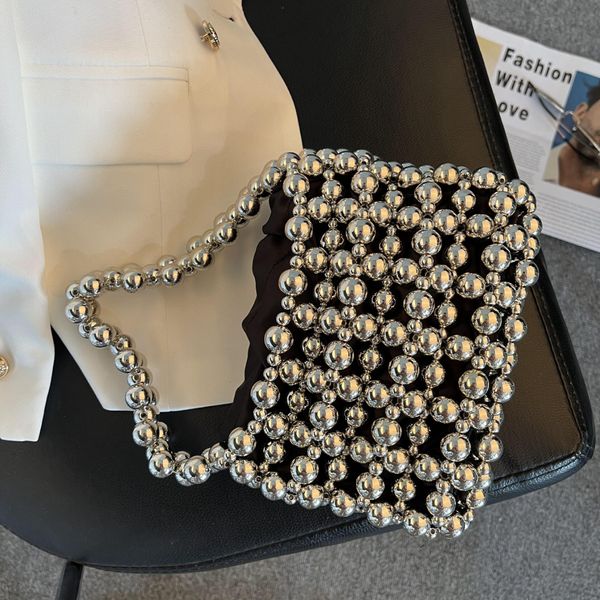 women acrylic beaded handle bag female fashion luxury designer purses and handbag woven small square tote bags
women acrylic beaded handle bag female fashion luxury designer purses and handbag woven small square tote bags