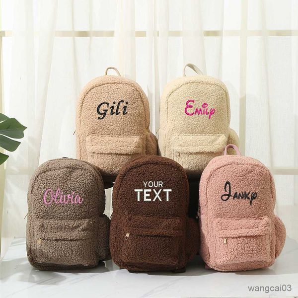 backpacks personalised embroidery lamb fleece backpack embroidered portable children travel shopping rucksack women's shoulder backpack
backpacks personalised embroidery lamb fleece backpack embroidered portable children travel shopping rucksack women's shoulder backpack