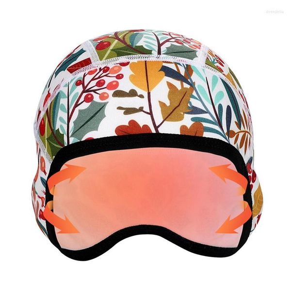Image of Cycling Caps Helmets Liner Youth Skull For Under Lightweight Teens Thin S Cover Ears Beanie Child Running Hats