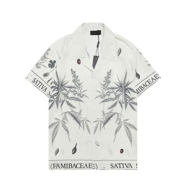 designer mens shirt spring/summer mens printed shirt european and american fashion short sleeved trend beach loose fitting shirt cardigan sh, White;black
designer mens shirt spring/summer mens printed shirt european and american fashion short sleeved trend beach loose fitting shirt cardigan sh, White;black