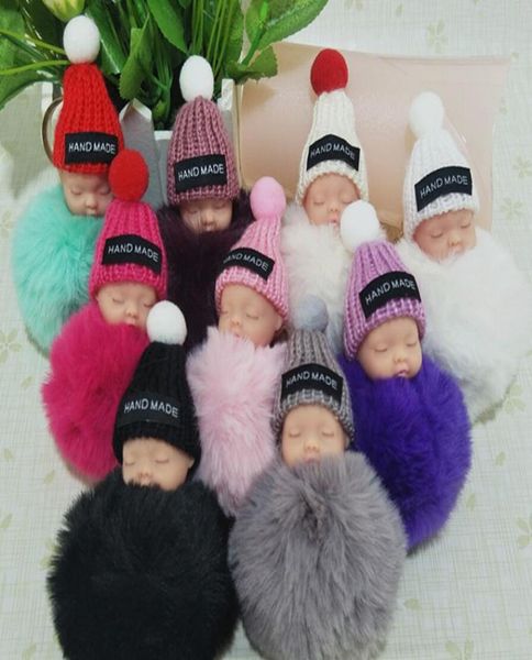 cute sleeping baby doll keychain pompom rabbit fur ball key chain car keyring women key holder bag pendant charm accessories7755597, Silver
cute sleeping baby doll keychain pompom rabbit fur ball key chain car keyring women key holder bag pendant charm accessories7755597, Silver
