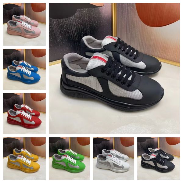23s luxury brand men americas cup sneakers shoes breathable mesh soft rubber bike fabric man trainers technical calfskin casual walking blac, Black
23s luxury brand men americas cup sneakers shoes breathable mesh soft rubber bike fabric man trainers technical calfskin casual walking blac, Black