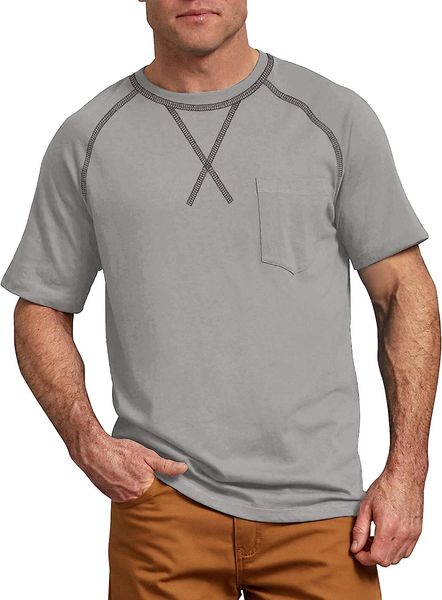 mens short sleeve workwear tshirts soft crew neck pocket tee shirt casual, White;black
mens short sleeve workwear tshirts soft crew neck pocket tee shirt casual, White;black