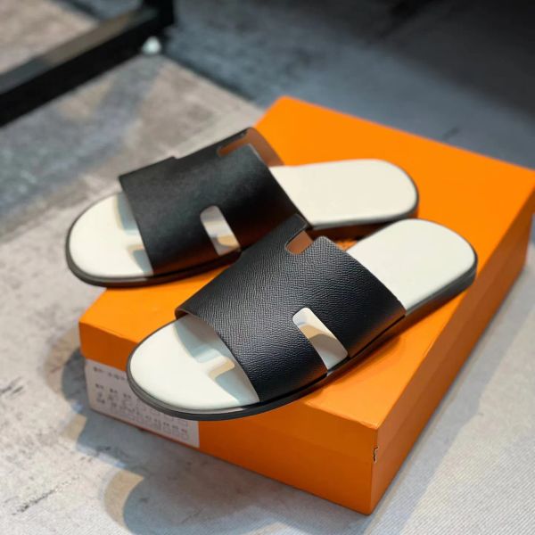 casual shoes summer men sandals calfskin leather beach slides slippers flats luxury designer gentleman flip flops outdoor sandalias shoe eu3, Black
casual shoes summer men sandals calfskin leather beach slides slippers flats luxury designer gentleman flip flops outdoor sandalias shoe eu3, Black