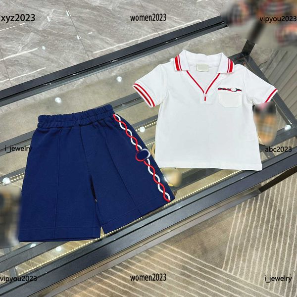 designer tracksuit kids clothes summer set 2pcs lapel t-shirt and fried dough twists embroidered shorts #multiple product, White
designer tracksuit kids clothes summer set 2pcs lapel t-shirt and fried dough twists embroidered shorts #multiple product, White