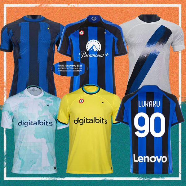 22/23/24 lukaku lautaro eriksen soccer jerseys 2023 barella vidal j.correa alexis inters dzeko third milans gosens skriniar bellanova footba, Black
22/23/24 lukaku lautaro eriksen soccer jerseys 2023 barella vidal j.correa alexis inters dzeko third milans gosens skriniar bellanova footba, Black