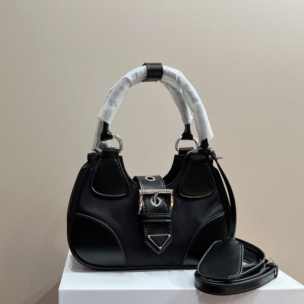 latest shoulder bag moon re-edition nylon leather patchwork underarm bag mini crossbody hangbahg enameled metal triangle logo flap hobo purs
latest shoulder bag moon re-edition nylon leather patchwork underarm bag mini crossbody hangbahg enameled metal triangle logo flap hobo purs