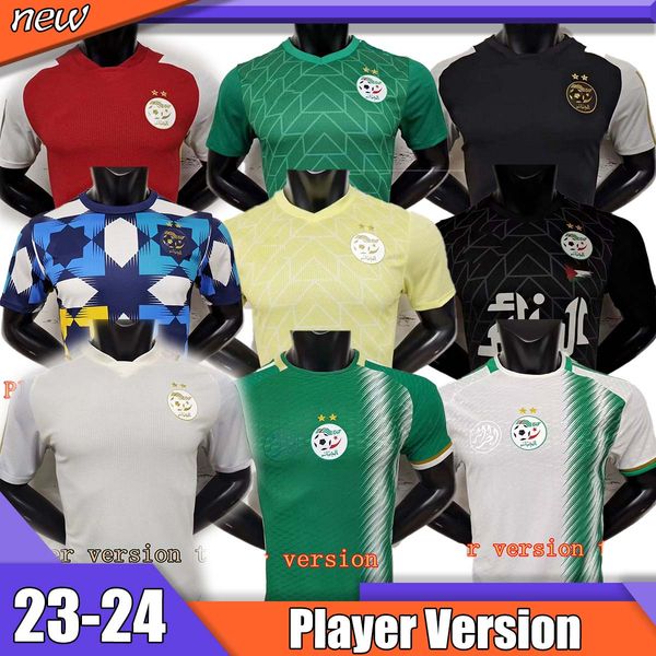 player version 2023 2024 algeria soccer jerseys mahrez belaili delort ounas bentaleb slimani bennacer bensebaini national team training home, Black;yellow
player version 2023 2024 algeria soccer jerseys mahrez belaili delort ounas bentaleb slimani bennacer bensebaini national team training home, Black;yellow