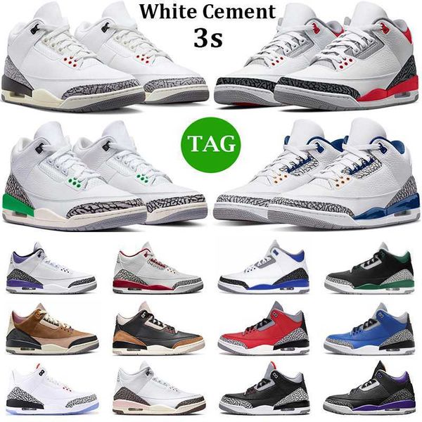 white cement 3 men women basketball shoes jumpman 3s fire red lucky green racer blue dark iris cool grey unc mens trainers sport sneakers
white cement 3 men women basketball shoes jumpman 3s fire red lucky green racer blue dark iris cool grey unc mens trainers sport sneakers
