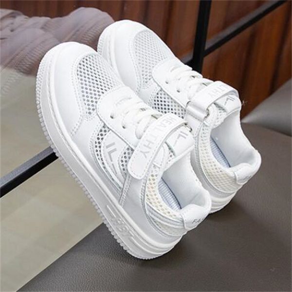 new girls' fashion mesh sneakers soft bottom comfortable boys leather running shoes small white shoes., Black
new girls' fashion mesh sneakers soft bottom comfortable boys leather running shoes small white shoes., Black