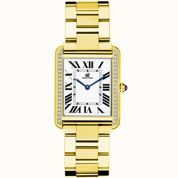 designer watch women's watch quartz movement gold band stainless steel folding buckle simple watch sapphire glass, Slivery;brown
designer watch women's watch quartz movement gold band stainless steel folding buckle simple watch sapphire glass, Slivery;brown