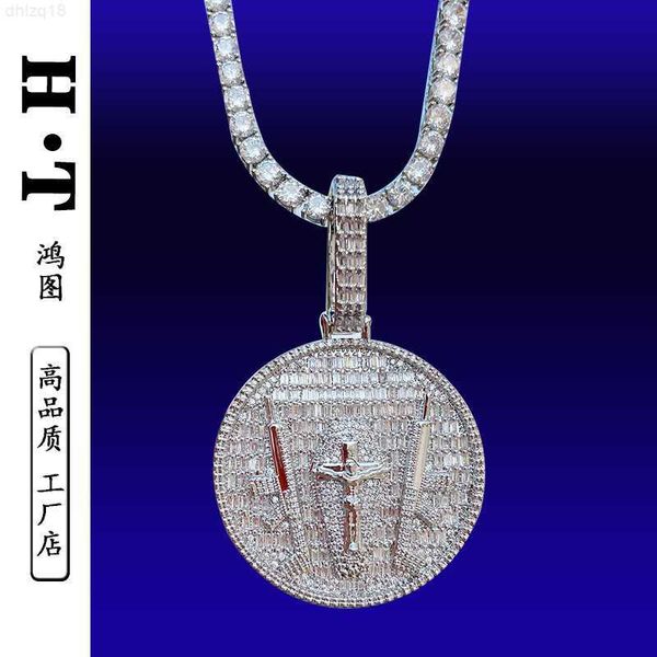 cuban necklace hip hop american gun head round pendant street ladder square zircon fashion men's accessories, Black
cuban necklace hip hop american gun head round pendant street ladder square zircon fashion men's accessories, Black