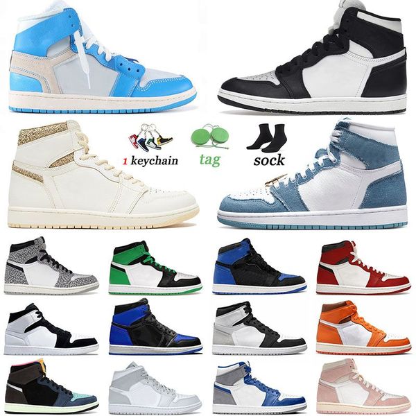 jumpman 1 lucky green basketball shoes sports denim 1s university blue next chapter light smoke grey men women sneakers lakers skyline bred
jumpman 1 lucky green basketball shoes sports denim 1s university blue next chapter light smoke grey men women sneakers lakers skyline bred