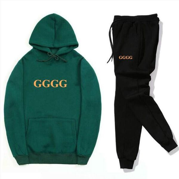 men sets brand tracksuit fashion solid color logo print hoodies and sweatpants two pieces outfits designer mens clothing plus size sports su, Gray
men sets brand tracksuit fashion solid color logo print hoodies and sweatpants two pieces outfits designer mens clothing plus size sports su, Gray
