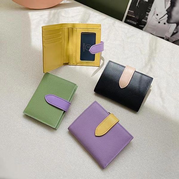 classic holder luxury leather stitching color love three discount designer high-end women's wallet credit card holder wallet with box c, Red;black
classic holder luxury leather stitching color love three discount designer high-end women's wallet credit card holder wallet with box c, Red;black