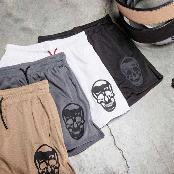 men's shorts 2023 gymreapers skull men running fitness breathable mesh training quick dry mens gym beach sport short, White;black
men's shorts 2023 gymreapers skull men running fitness breathable mesh training quick dry mens gym beach sport short, White;black