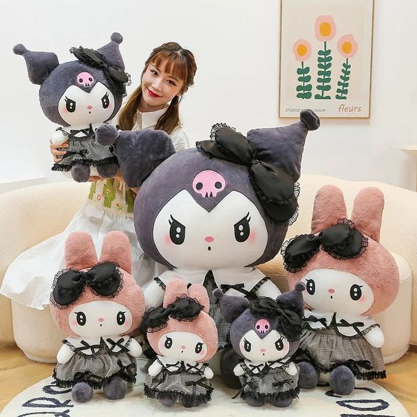 Image of Hot Stuffed Animals Size 35CM High Quality Cartoon plush toys Lovely kuromi dolls