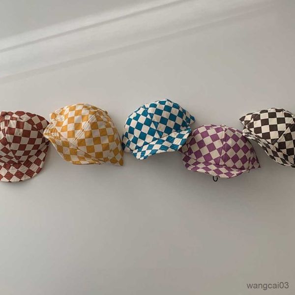 caps hats 2023 baby girl spring summer hat fashion checkerboard soft brim cap kid boy personalized cotton caps, Yellow
caps hats 2023 baby girl spring summer hat fashion checkerboard soft brim cap kid boy personalized cotton caps, Yellow
