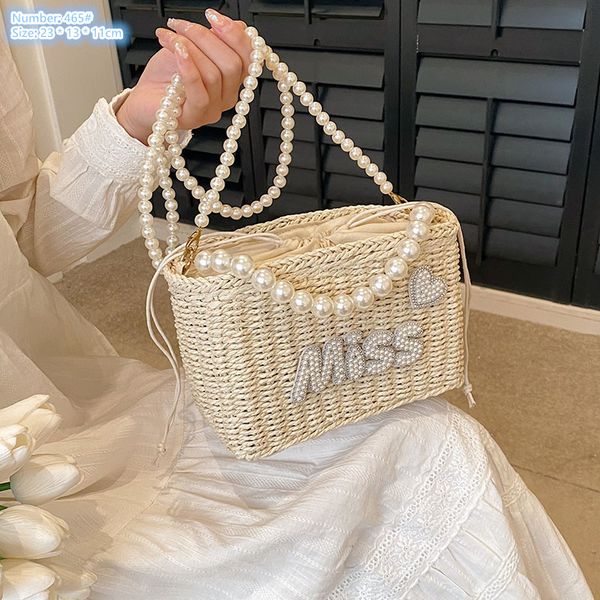 wholesale ladies shoulder bags 2 colors summer beach holiday stereotypes woven handbag sweet beaded chain bag small fresh Pearl beach mobile phone coin purse 465#, Beige
wholesale ladies shoulder bags 2 colors summer beach holiday stereotypes woven handbag sweet beaded chain bag small fresh Pearl beach mobile phone coin purse 465#, Beige