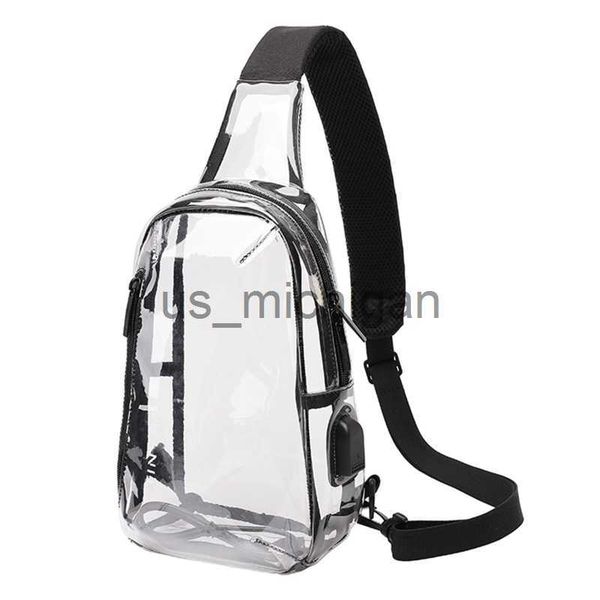 evening bags clear crossbody man chest bag brand small men shoulder bag women waterproof chest bag usb charging fashion bags j230609
evening bags clear crossbody man chest bag brand small men shoulder bag women waterproof chest bag usb charging fashion bags j230609