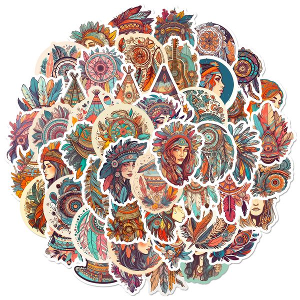 50pcs boho stickers pack waterproof vinyl stickers non-random for car bike luggage lapskateboard scrapbook water bottle decal
50pcs boho stickers pack waterproof vinyl stickers non-random for car bike luggage lapskateboard scrapbook water bottle decal