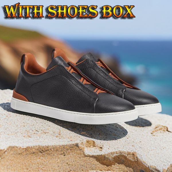 2023 new famous brands men triple stitch sneakers shoes black white grain leather sports crossing-elastic trainers comfort skateboard walkin
2023 new famous brands men triple stitch sneakers shoes black white grain leather sports crossing-elastic trainers comfort skateboard walkin
