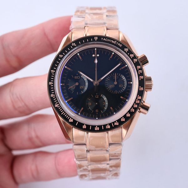 quartz watches life waterproof business fashion trend rose gold low-key luxury temperament precision steel strap 44mm, Slivery;brown
quartz watches life waterproof business fashion trend rose gold low-key luxury temperament precision steel strap 44mm, Slivery;brown