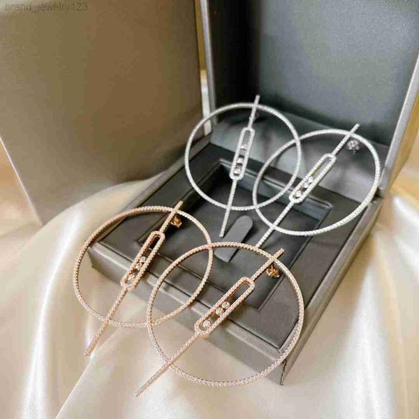 luxury boutique jewelry 925 sterling silver women's earrings round three diamond earrings
luxury boutique jewelry 925 sterling silver women's earrings round three diamond earrings